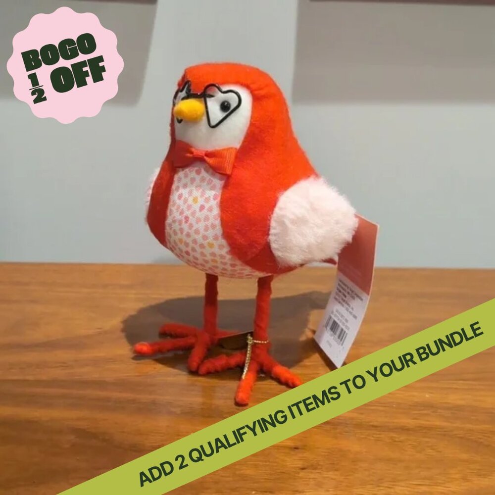 Target Valentine’s Day Featherly Friends Bird Figure 2022 2023 Fledge NWT